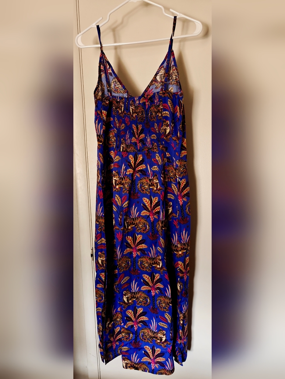 Printfresh Untamed Tiger Satin Chic to Sleep Nightie - Grape Soda,Size  Small - Picture 6 of 8